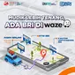PT Bank Rakyat Indonesia (Persero) Tbk berkolaborasi dengan Waze menginisiasi informasi lengkap yang dapat diakses masyarakat, dalam rangka mempermudah masyarakat dalam mengakses layanan perbankan pada saat mudik lebaran Idulfitri 1444 H/Istimewa.