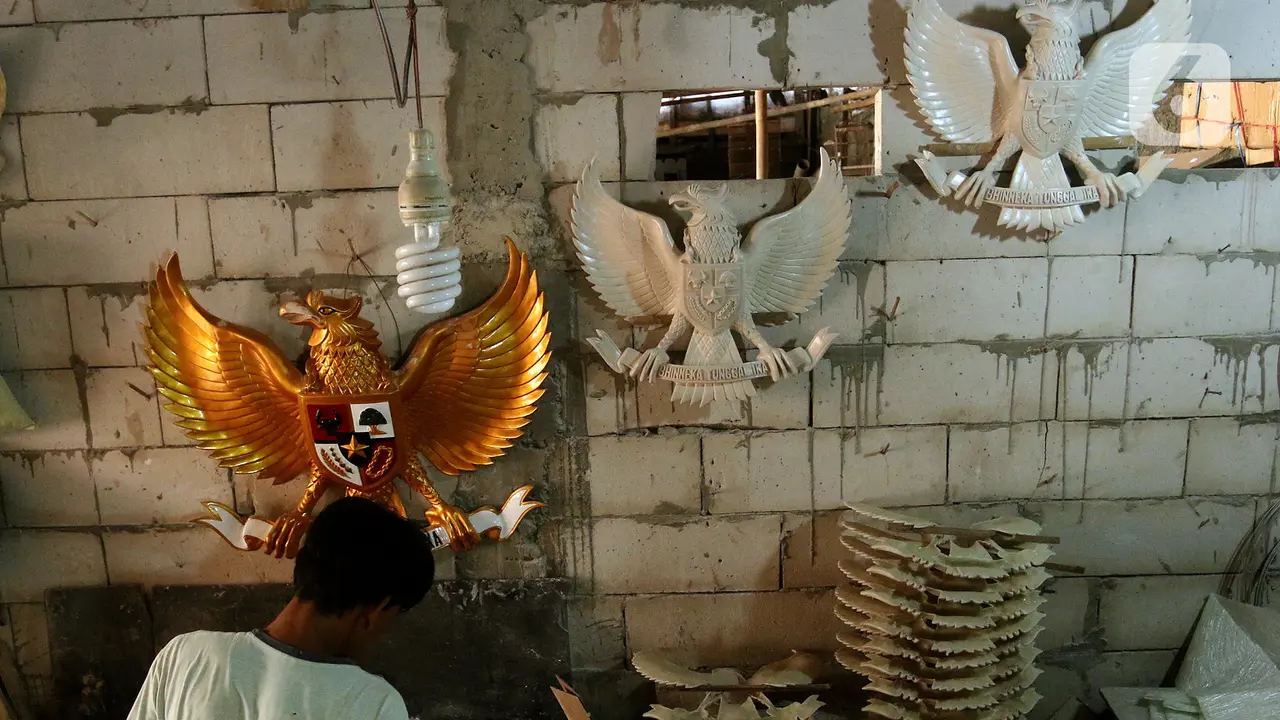 Jelang HUT Kemerdekaan RI, Permintaan Patung Garuda Pancasila Meningkat