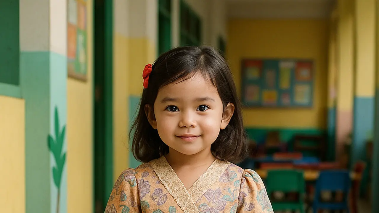 Model Baju Batik untuk Sekolah Anak TK hingga SD