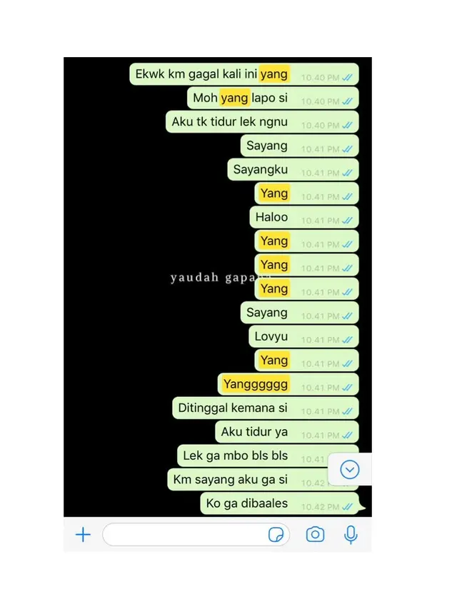 6 Chat Spam Rayu Pacar Tidak Ngambek Lagi Ini Bikin Baper