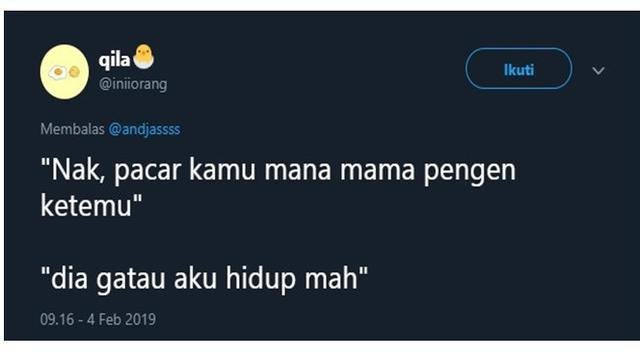 Momen Netizen Ditanya Pacarnya Mana