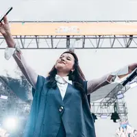 Anggi Marito saat tampil di Bengkulu (Instagram/@anggimarito)