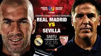 Real Madrid vs Sevilla (Liputan6.com/Abdillah)