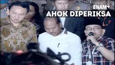 Gubenur DKI nonaktif Basuki Tjahaja Purnama alias Ahok usai diperiksa Mabes Polri terkait dugaan kasus penistaan agama