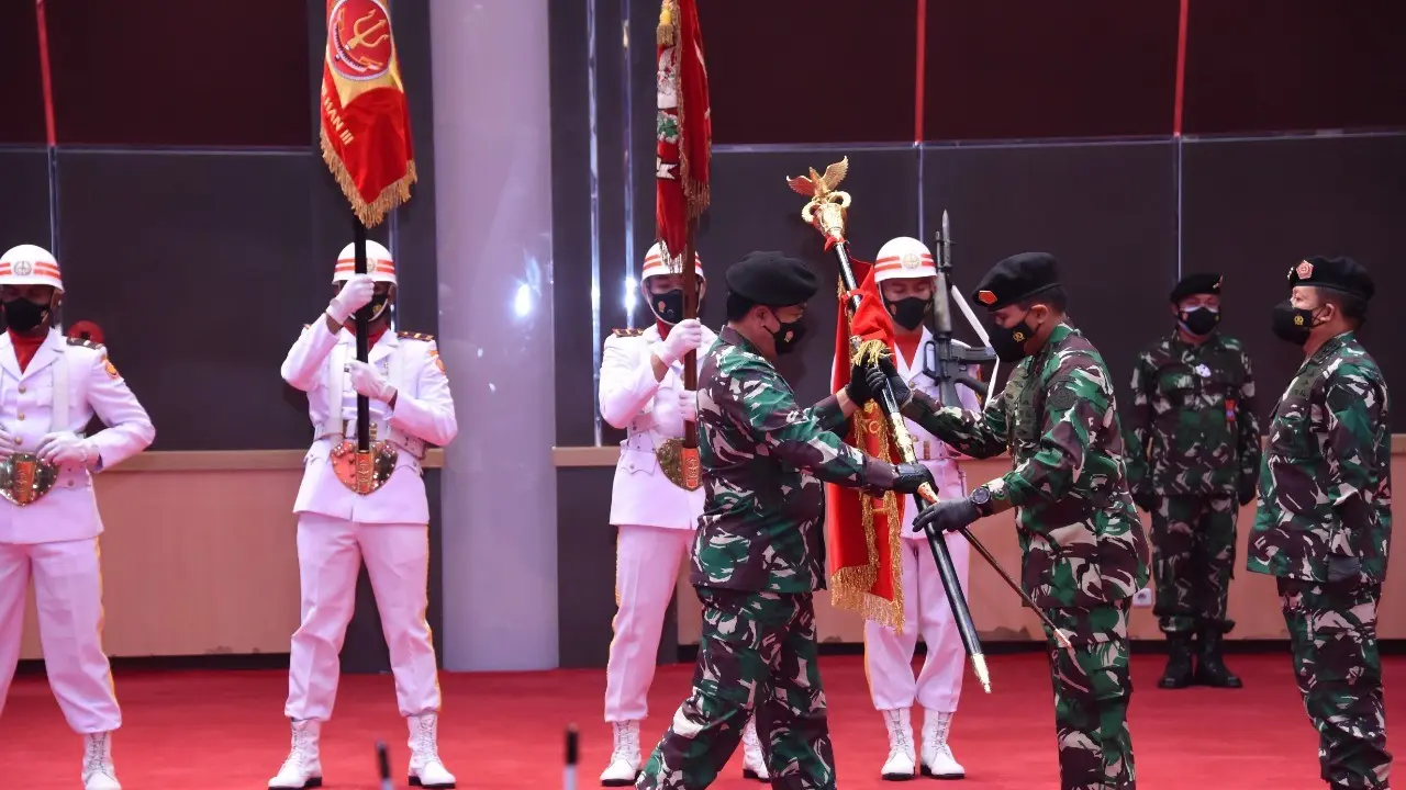 Mantan Wakil Komandan Jenderal Kopassus, Brigjen TNI Tri Budi Utomo, resmi menjadi Komandan Paspampres menggantikan Mayjen TNI Agus Subiyanto.
