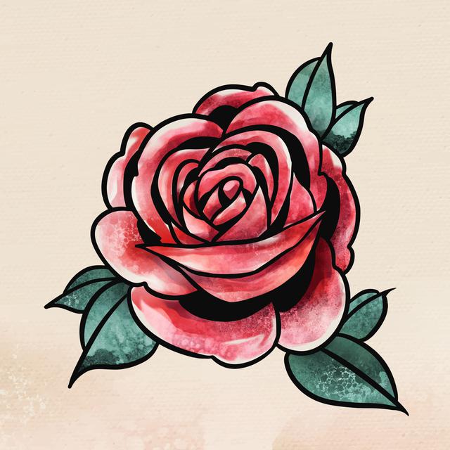 Rose Drawing