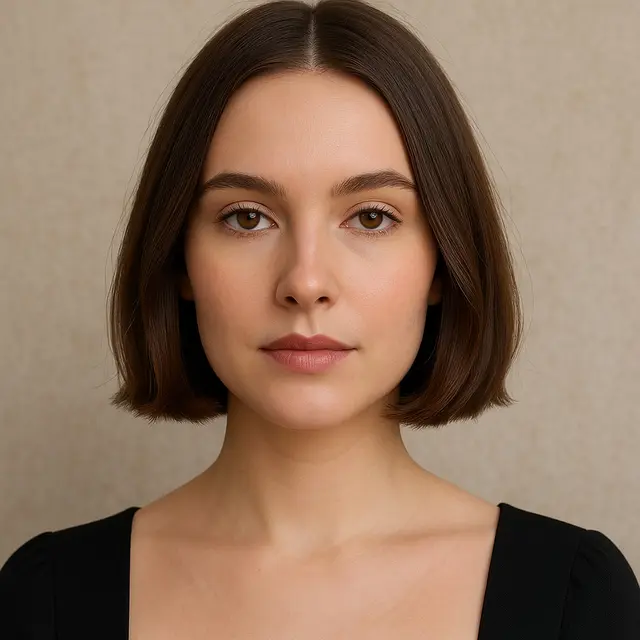 Gaya Riviera Bob untuk Wajah Bulat, Oval, dan Panjang