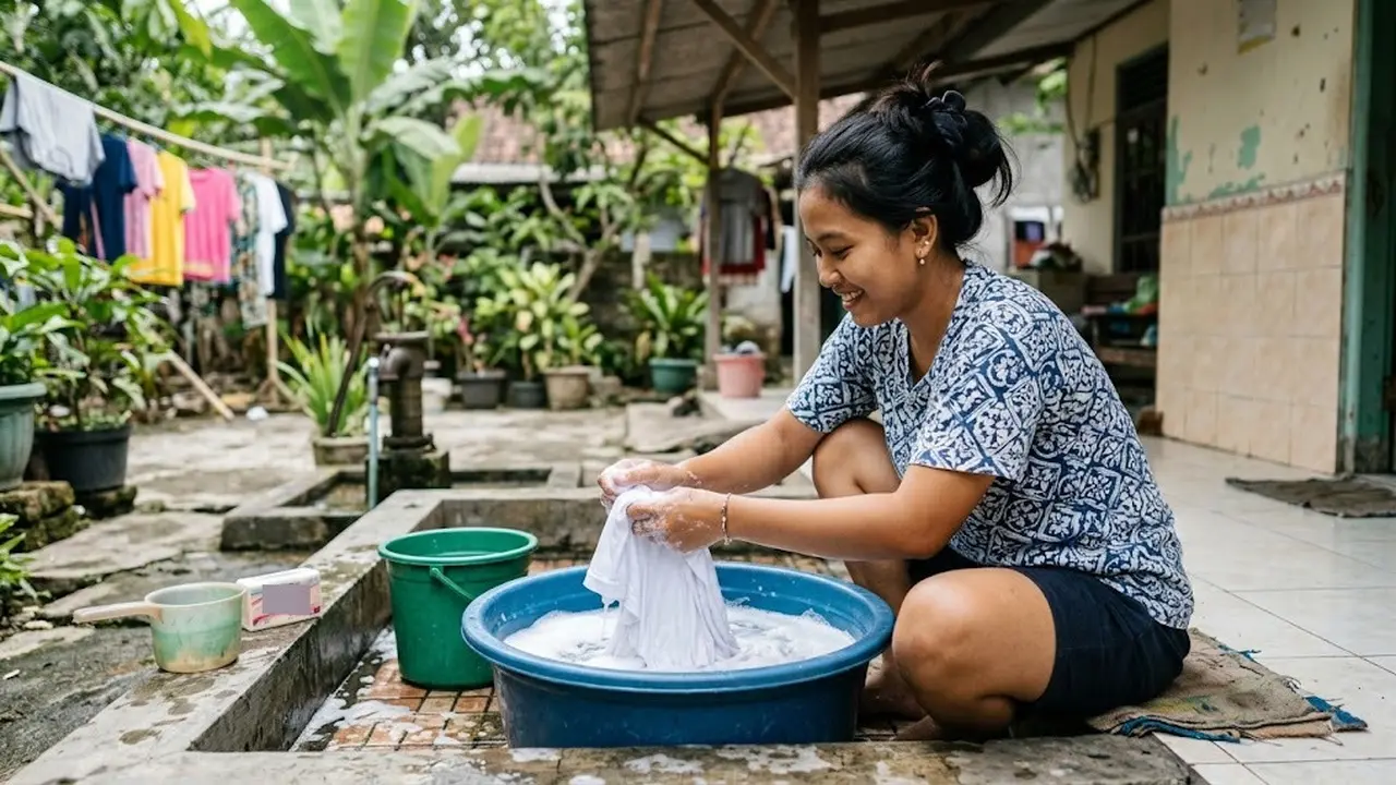 Cara Menghilangkan Noda Sunscreen dari Pakaian Putih