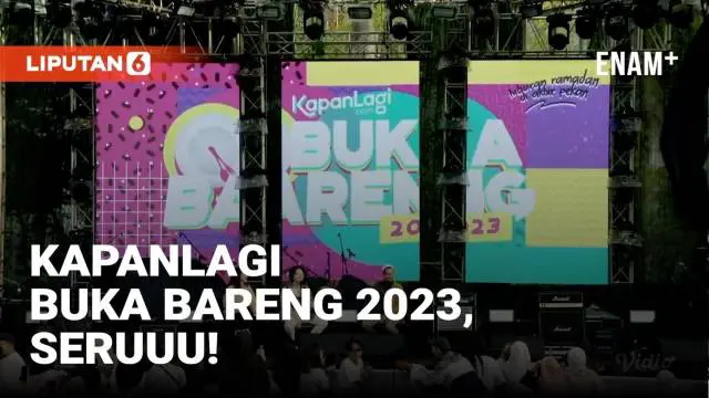 KapanLagi Youniverse atau KLY gelar acara spesial ramadan bertajuk KapanLagi Buka Bareng 2023. Acara ini hadirkan sejumlah bintang yang sukses hibur para pengunjung Sabtu (1/4) sore hingga malam hari.