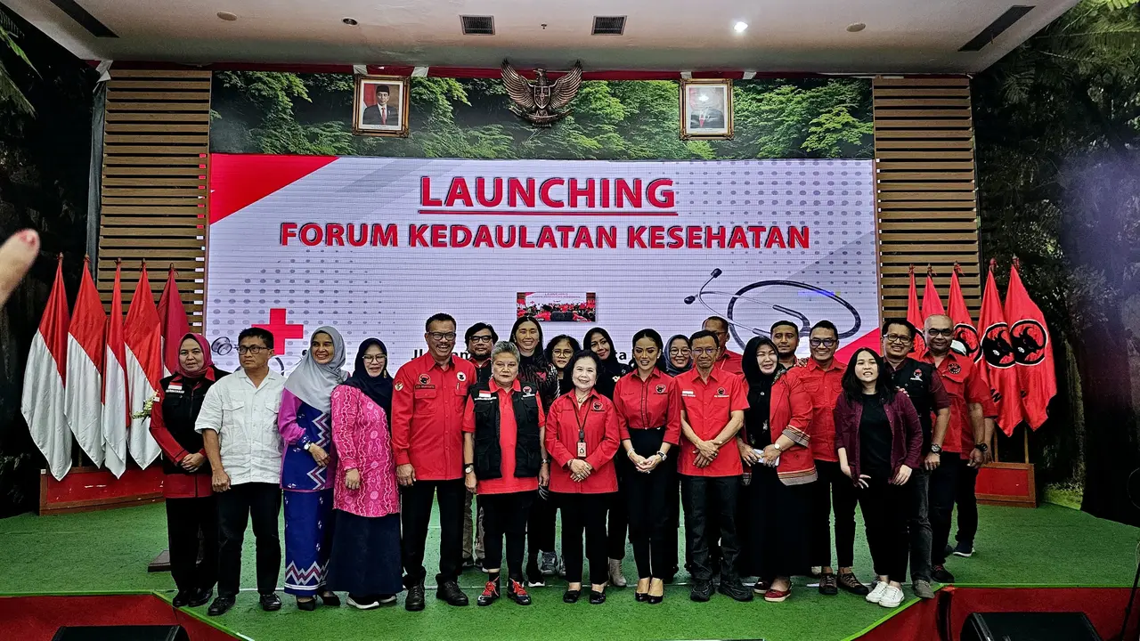 PDI Perjuangan (PDIP) meluncurkan Forum Kedaulatan Kesehatan dan dapur sehat anti stunting (dashat).