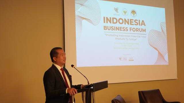 Forum Bisnis dengan Asosiasi pengusaha Turki. (Dok KBRI Ankara)