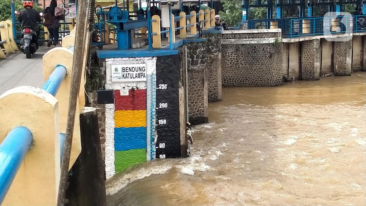 Sempat Siaga 1, Status Bendung Katulampa Bogor Kembali ke Normal