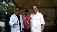 Menhub dan Menpora Tinjau TPS di Dekat Rumah Dinas Menteri