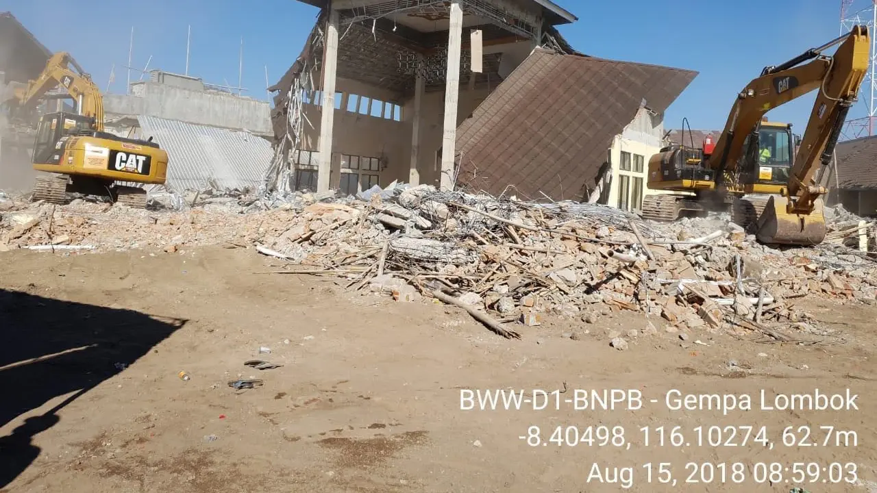 Korban Gempa Lombok