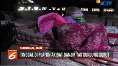 Banjir di Desa Tanjung Sari terjadi akibat luapan Sungai Citanduy dan Cikidang. Banjir semakin parah sejak dibanggunnya tanggul pembatas di sepanjang aliran sungai.
