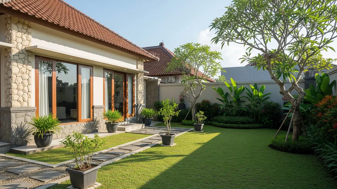 Rumah di Pinggir Kebun tapi Bebas Ular