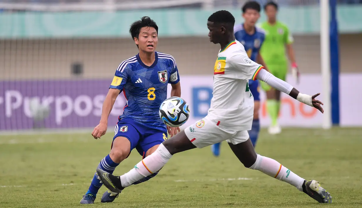 Timnas Jepang U-17 unggul 2-0 atas Senegal. (Doc. LOC WCU17/SBN)