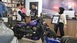 Perkembangan pasar motor besar di Indonesia didorong berbagai tren baru dalam hal desain, teknologi, dan permintaan konsumen yang semakin beragam. (Liputan6.com/Angga Yuniar)