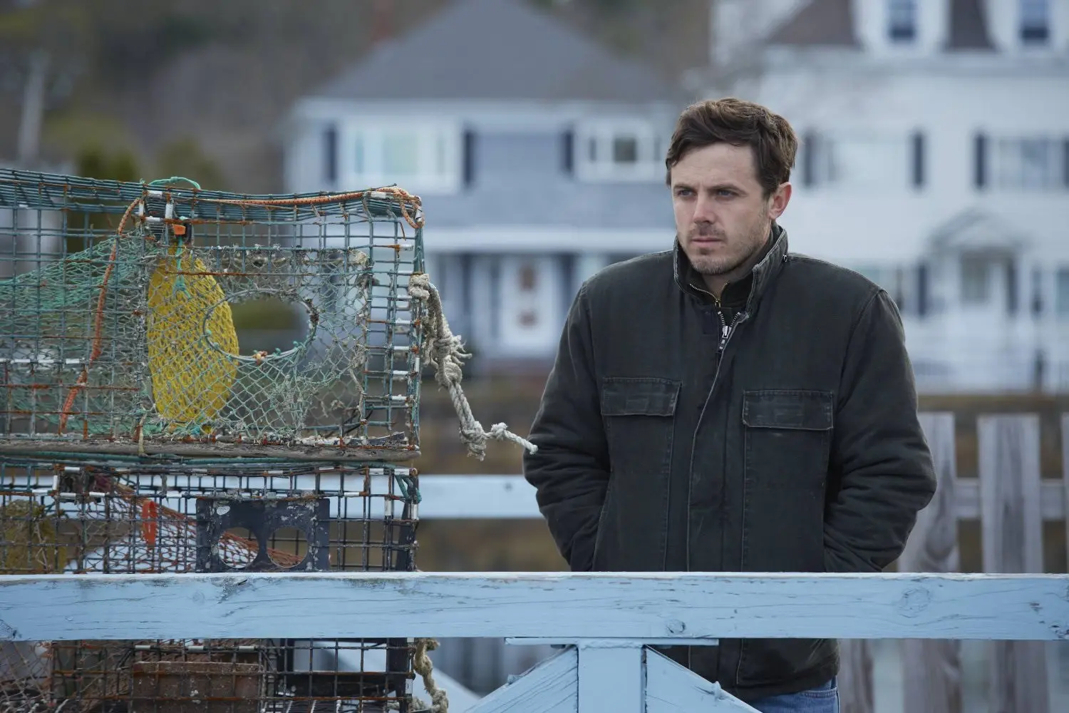 Casey Affleck dalam Manchester by The Sea.