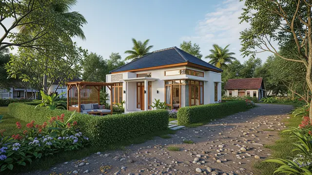 Model Rumah Sederhana untuk Pasangan Baru Menikah di Kampung