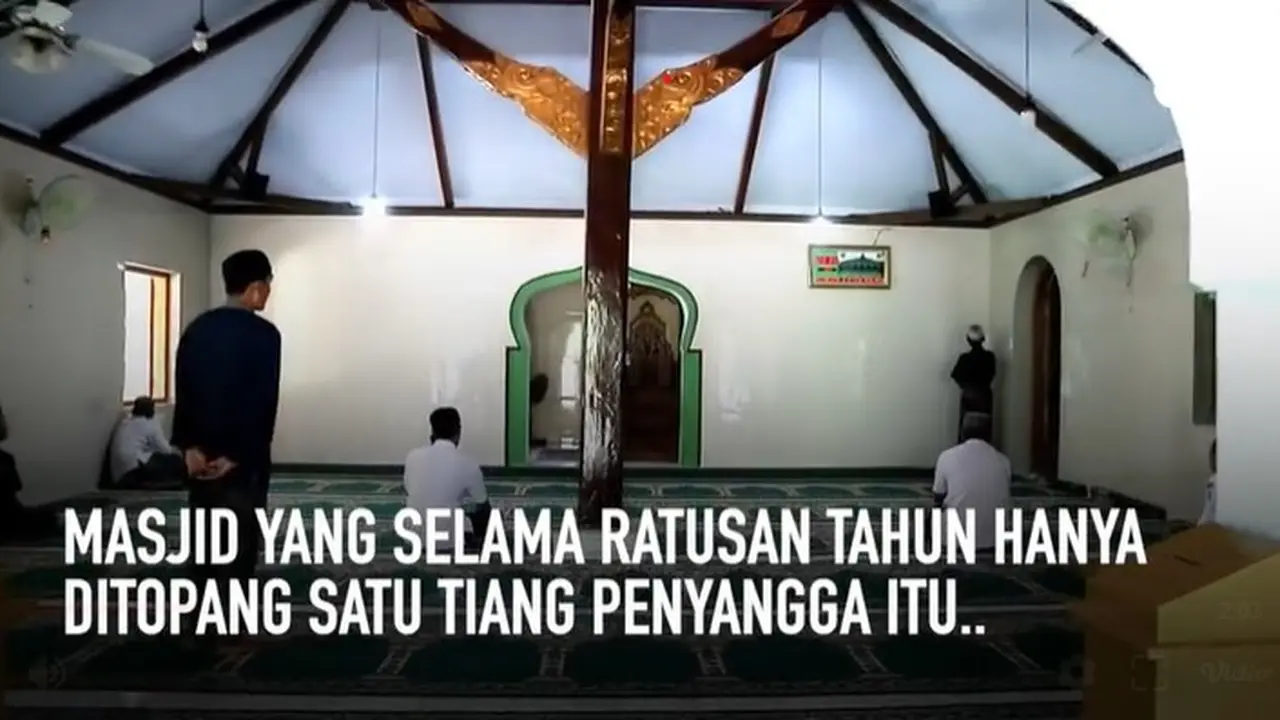 Masjid Saka Tunggal di Kebumen