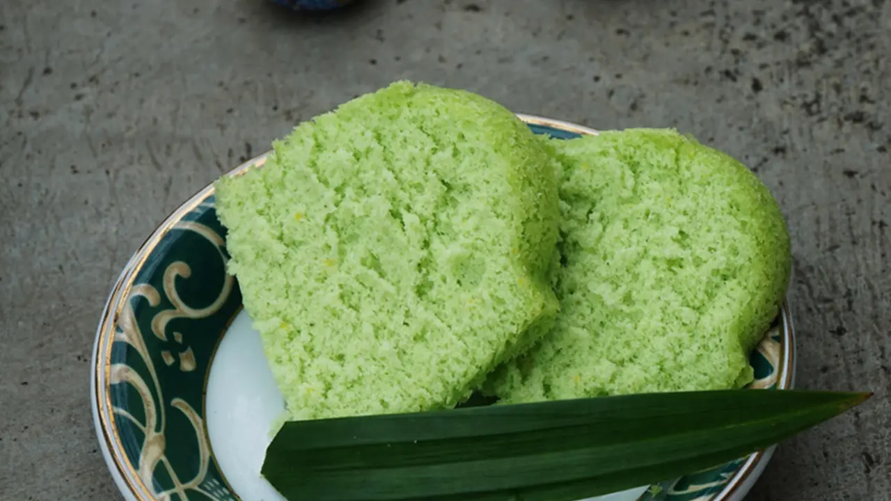 brownies pandan