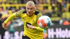 Striker Borussia Dortmund asal Norwegia, Erling Braut Haaland telah dipastikan akan berseragam Manchester City musim depan. Sepanjang sejarah, ia merupakan pemain Norwegia ke-6 yang memperkuat Manchester City di Liga Inggris. Siapa saja kelima pendahulunya? simak! (AFP/Ina Fassbender)