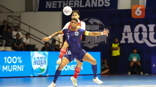 Timnas Futsal Indonesia vs Belanda