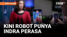 KULIT BUATAN INI BISA BIKIN ROBOT PUNYA INDRA PERASA