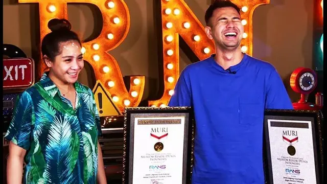 Live YouTube 30 Jam, Ini 6 Momen Raffi Ahmad dan Nagita Slavina Pecahkan Rekor