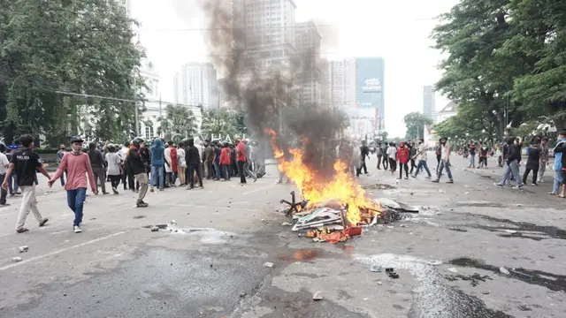 Unjuk rasa di Medan
