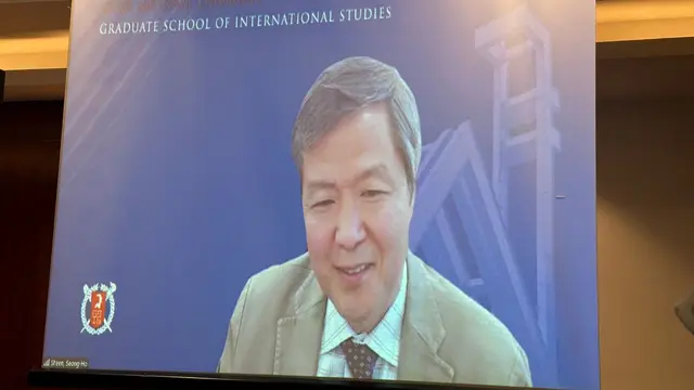 Dekan dan Profesor di Sekolah Pascasarjana Studi Internasional Universitas Nasional Seoul, Seong-ho Sheen.