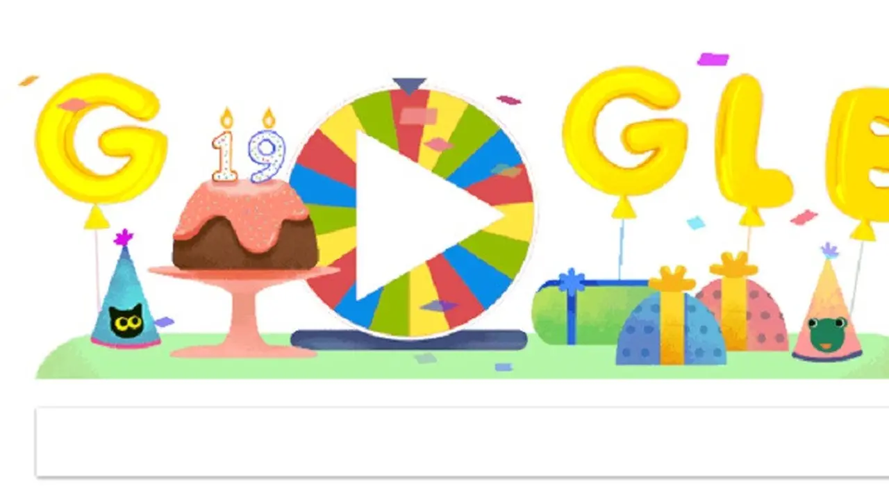 Yuk coba 19 permainan dalam Pemutar Kejutan Ulang Tahun Google. (Sumber Foto: Google)