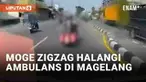 Media sosial kembali dibuat geram oleh arogansi oknum pengendara motor gede (moge). Sebuah ambulans yang sedang melaju dalam keadaan darurat dihalangi salah seorang oknum pengendara moge. Insiden terjadi jalan lintas kota di Mertoyudan, Magelang, Jaw...