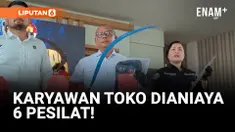 6 Pesilat di Surabaya Aniaya Karyawan Toko Pakai Sajam!