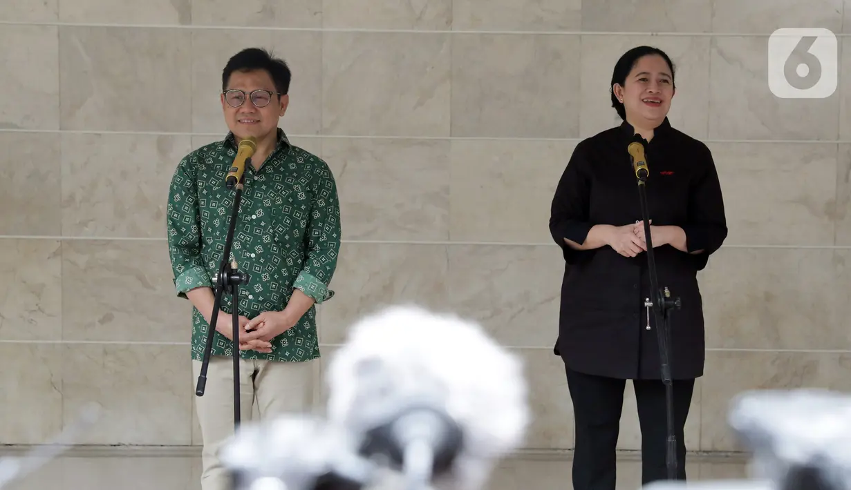 Pertemuan tersebut guna membicarakan visi misi PKB dan PDIP pada Pemilihan Presiden.(Liputan6.com/Johan Tallo)