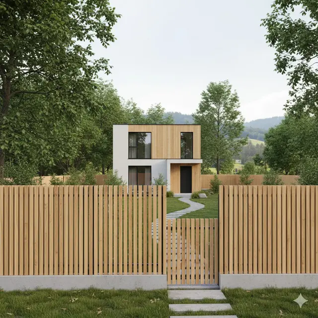 Desain Pagar Rumah di Pedesaan yang Anti Ular