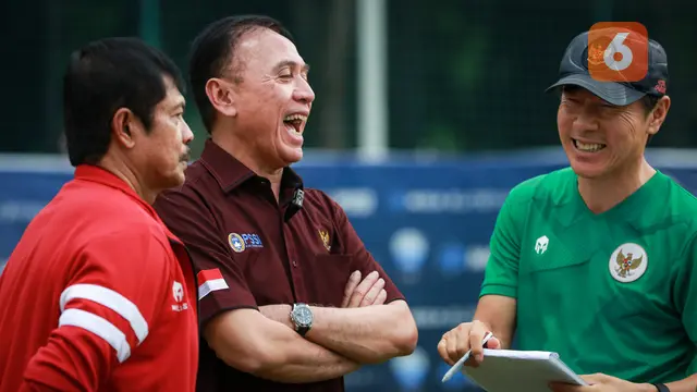 Latihan Timnas Indonesia U-20 untuk Persiapan Kualifikasi Piala Asia U-20 2023