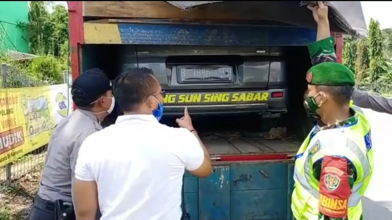 Aksi Nekat Pemudik