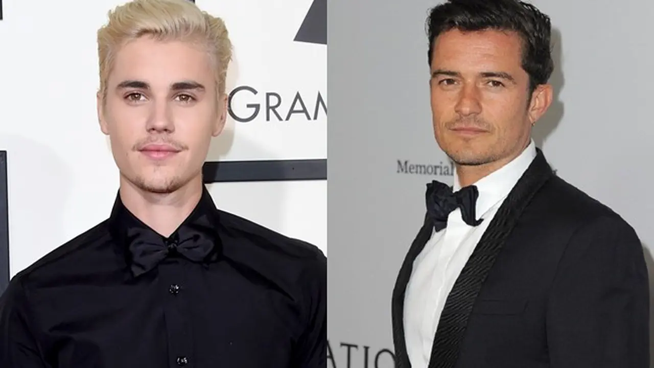 Justin Biber dan Orlando Bloom