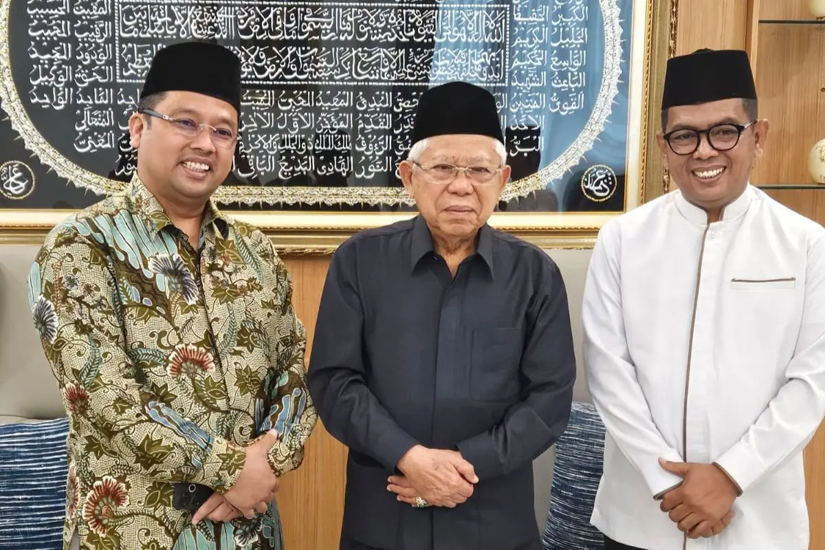 Mantan Wapres Ma'ruf Amien Dukung Andra Soni di Pilgub Banten 2024. (Jumat, 15/11/2024). (Istimewa).