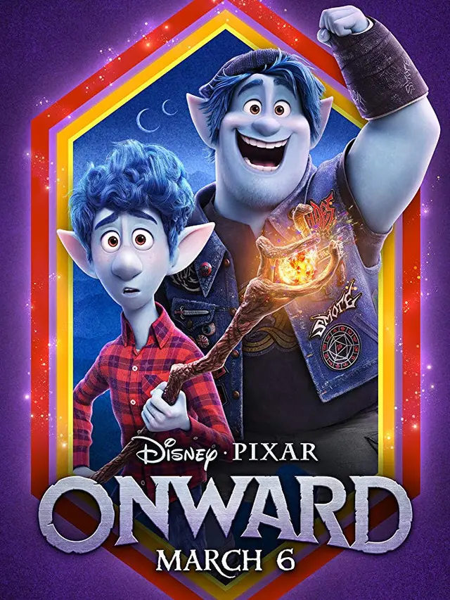 Poster film Onward. (Foto: Dok. IMDb/ Disney Pixar)