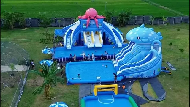 Taman bahagia dan wahana edukasi di rumah dinas Bupati Kendal