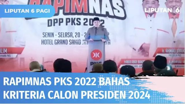 VIDEO: Rapat Pimpinan Nasional PKS Bahas Kriteria Capres 2024