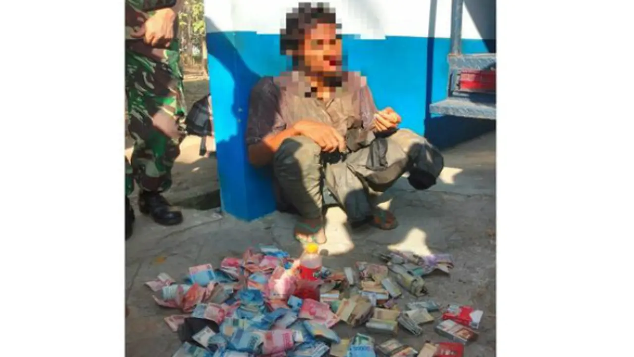 Orang dengan Gangguan Jiwa Masuk Lanud Iswahjudi Magetan Bawa Rp25 Juta