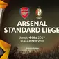 Liga Europa - Arsenal Vs Standard Liege (Bola.com/Adreanus Titus)