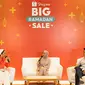 Shopee menghadirkan acara BincangShopee Big Ramadan Sale: Lihat Peluang, Pintar Atur Keuangan yang dihadiri oleh Dwi Handayani (Influencer/Shopee Affiliate), Annisa Steviani (Certified Financial Planner), dan Daniel Minardi (Head of Brands Management &amp; Digital Product Shopee Indonesia).