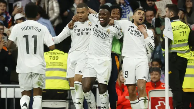 Foto: Acak-Acak Pertahanan Lawan, Mbappe dan Vinicius Perlihatkan Kerja Sama Ciamik saat Real Madrid Menang di Liga Spanyol