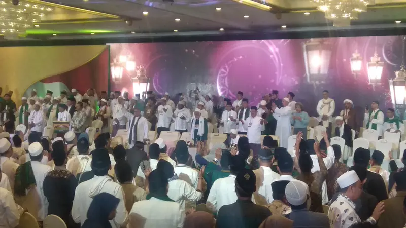 Sejumlah ulama menghadiri acara Multaqo Ulama, Habaib dan Cendekiawan Muslim di Jakarta, Jumat 3 Mei 2019.