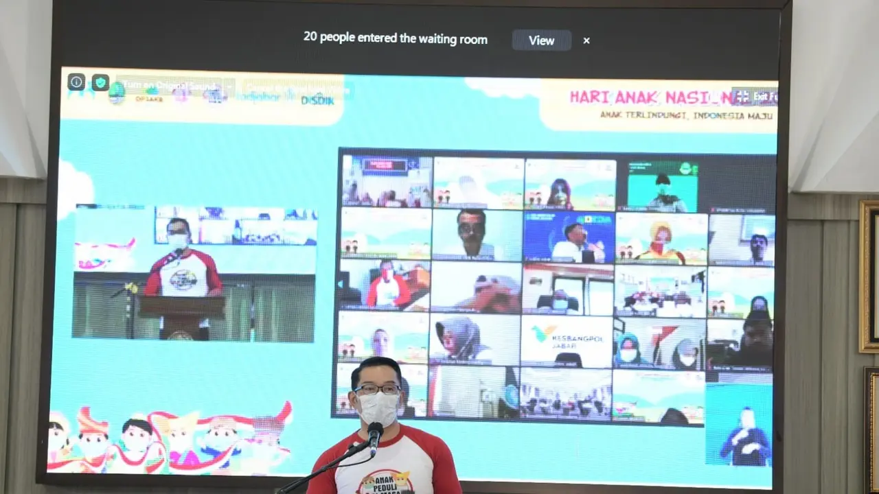 Gubernur Jawa Barat Ridwan Kamil